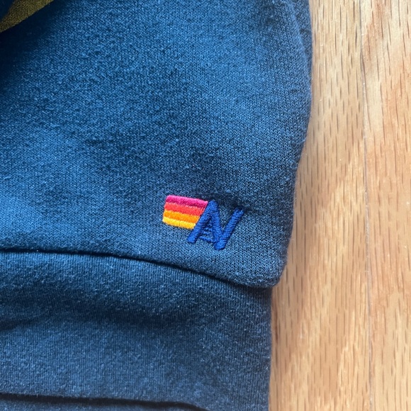 Aviator Nation Kids Sweatshirt with Rainbow Logo - Charcoal - Picture 2 of 7